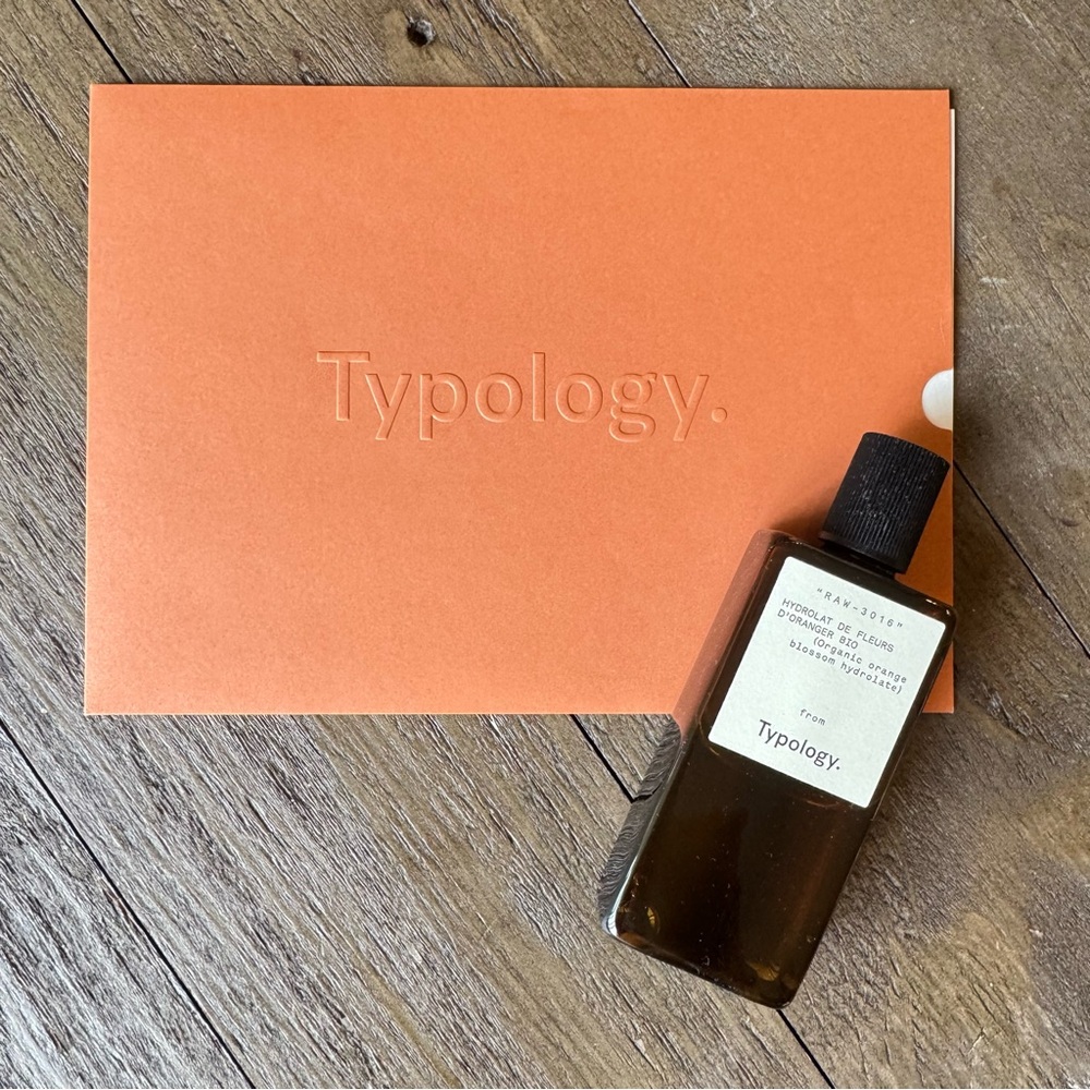 Typology - Organic Orange Blossom Hydrolate